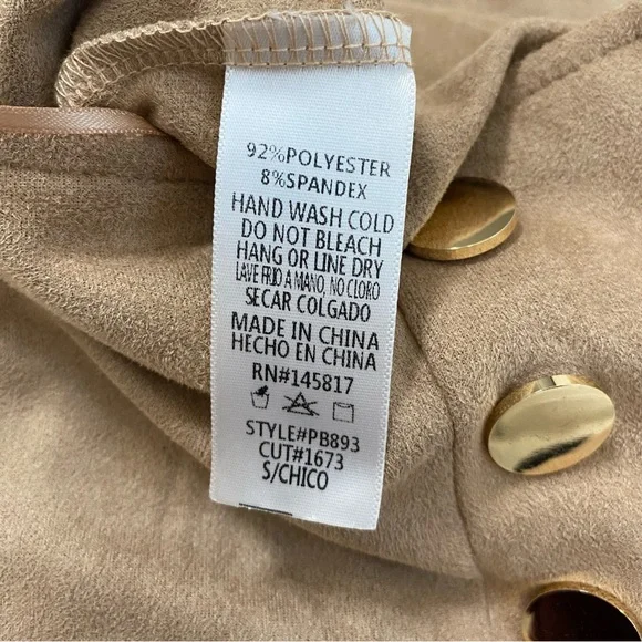 PRIVY Tan High-Waisted Pants/leggings - Picture 5 of 5